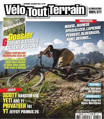 Vélo Tout Terrain N°261 – Novembre-Décembre 2020  [Magazines]