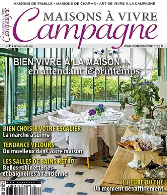 Maisons à Vivre Campagne N°112 – Février-Mars 2021  [Magazines]