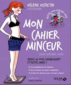 Mon cahier minceur Automne-Hiver  [Livres]