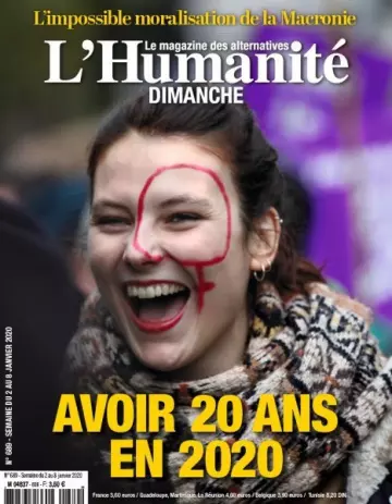 L’Humanité Dimanche - 2 Janvier 2020  [Magazines]