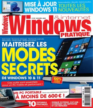 Windows et Internet Pratique N°127 – Novembre-Décembre 2022  [Magazines]