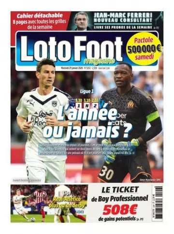 Loto Foot - 29 Janvier 2020  [Magazines]