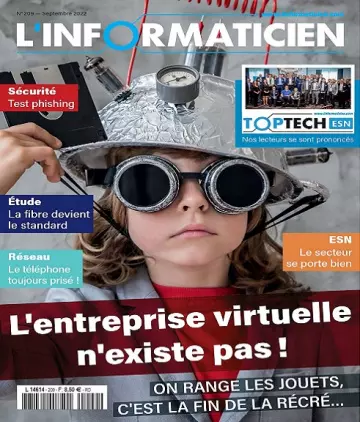 L’Informaticien N°209 – Septembre 2022  [Magazines]