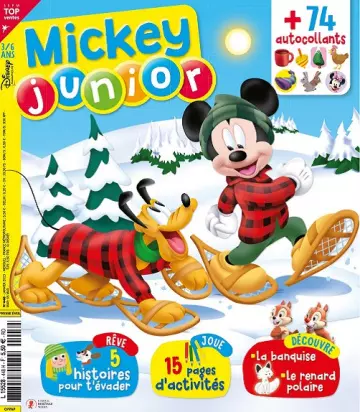 Mickey Junior N°448 – Janvier 2023  [Magazines]