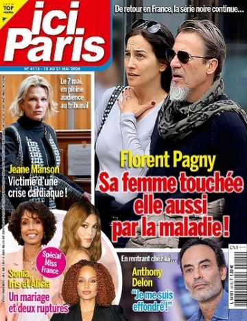 Ici Paris N°4115 Du 15 au 21 Mai 2024  [Magazines]