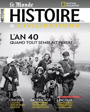 Le Monde Histoire et Civilisations N°61 – Mai 2020  [Magazines]