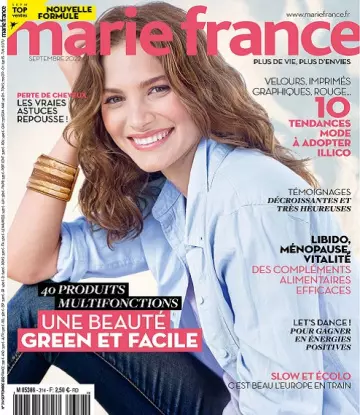 Marie France N°314 – Septembre 2022  [Magazines]