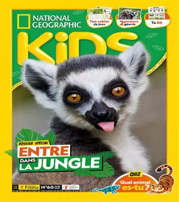 National Geographic Kids N°60 – Août 2022  [Magazines]