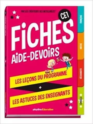 Mes fiches aide-devoirs - CE1  [Livres]