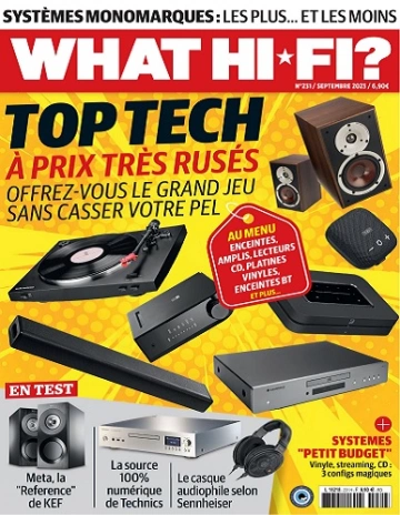 What Hi-Fi N°231 – Septembre 2023  [Magazines]