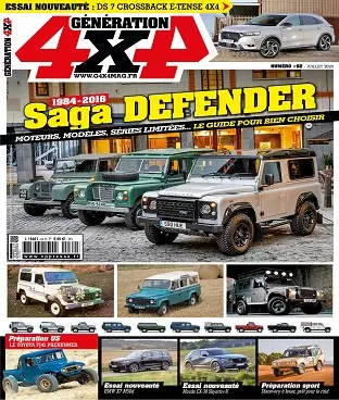 Génération 4×4 N°62 – Juillet 2020  [Magazines]