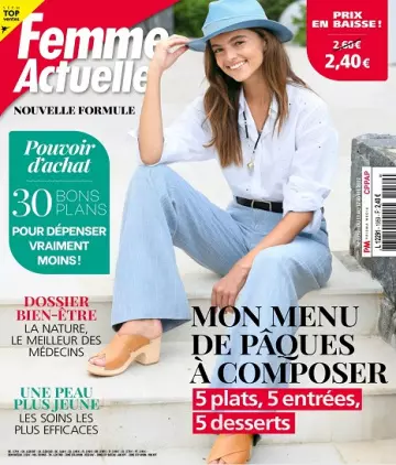 Femme Actuelle N°1959 Du 11 au 17 Avril 2022  [Magazines]