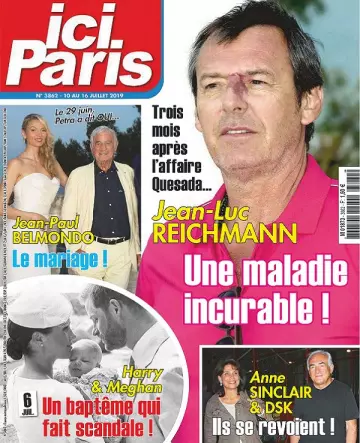 Ici Paris N°3862 Du 10 Juillet 2019  [Magazines]