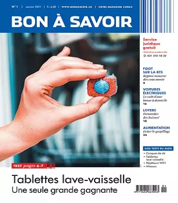 Bon à Savoir N°1 – Janvier 2021  [Magazines]