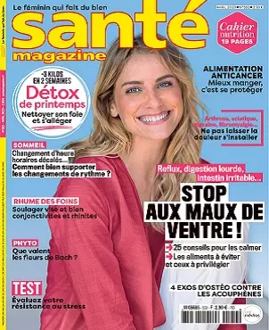 Santé Magazine N°532 – Avril 2020  [Magazines]