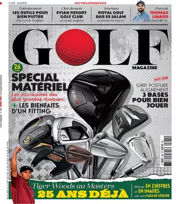 Golf Magazine N°384 – Avril 2022  [Magazines]