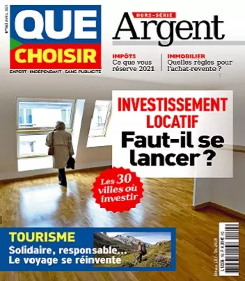 Que Choisir Hors Série Argent N°162 – Avril 2021  [Magazines]