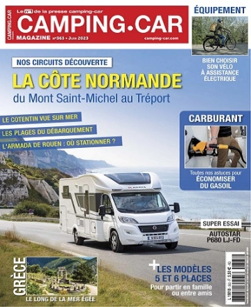 Camping-Car Magazine N°363 – Juin 2023  [Magazines]