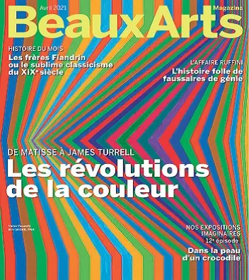 Beaux Arts Magazine N°442 – Avril 2021  [Magazines]