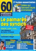 60 Millions de Consommateurs N°468 - Le Palmarés des Syndics  [Magazines]