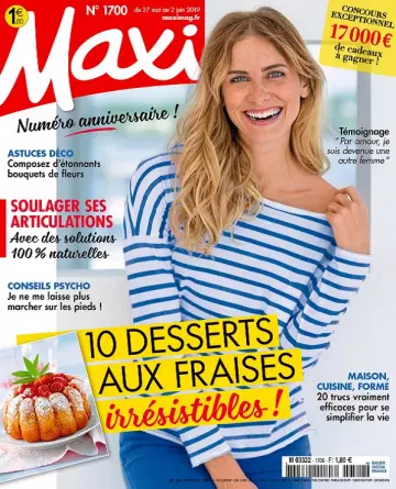 Maxi N°1700 Du 27 Mai 2019  [Magazines]