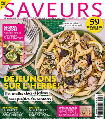 Saveurs N°286 – Juillet-Août 2022  [Magazines]