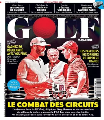 Golf Magazine N°390 – Octobre 2022  [Magazines]