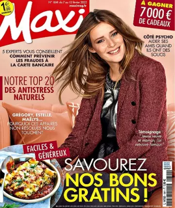 Maxi N°1841 Du 7 au 13 Février 2022  [Magazines]