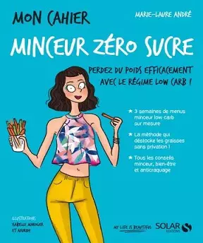 Mon cahier minceur zéro sucre Marie-Laure André  [Livres]