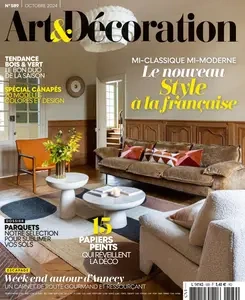 Art & Décoration N.589 - Octobre 2024  [Magazines]