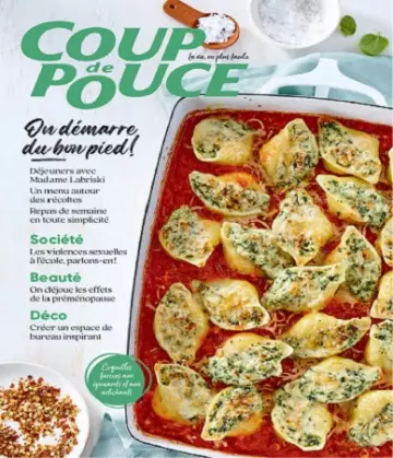 Coup De Pouce – Septembre 2021  [Magazines]