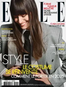 Elle France N.4125 - 9 Janvier 2025  [Magazines]