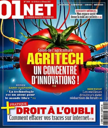 01Net N°968 Du 16 Février au 8 Mars 2022  [Magazines]