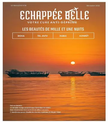 Échappée Belle N°56 – Décembre 2022  [Magazines]