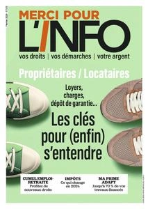 Merci Pour L'info N.589 - Février 2024  [Magazines]