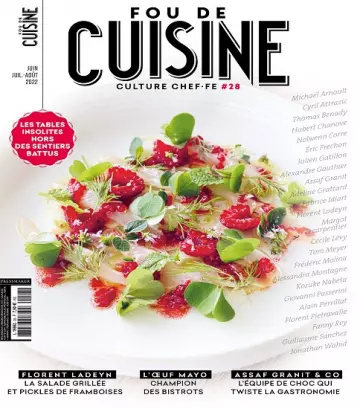 Fou De Cuisine N°28 – Juin-Août 2022  [Magazines]