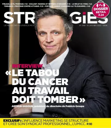 Stratégies N°2158 Du 19 au 25 Janvier 2023  [Magazines]