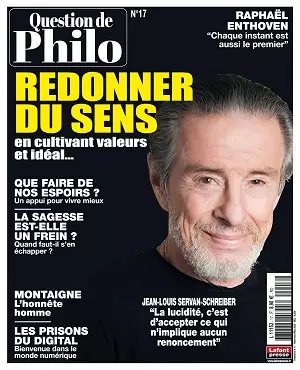 Question de Philo N°17 – Mars-Mai 2020  [Magazines]