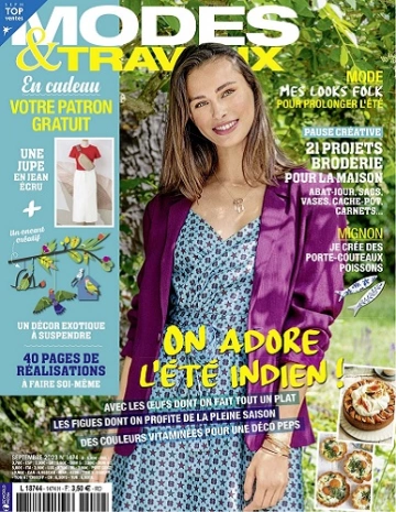 Modes et Travaux N°1474 – Septembre 2023  [Magazines]