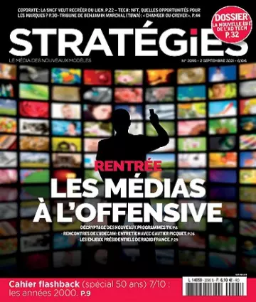 Stratégies N°2095 Du 2 au 8 Septembre 2021  [Magazines]