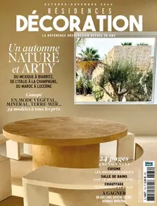 Résidences Décoration - Octobre-Novembre 2024  [Magazines]