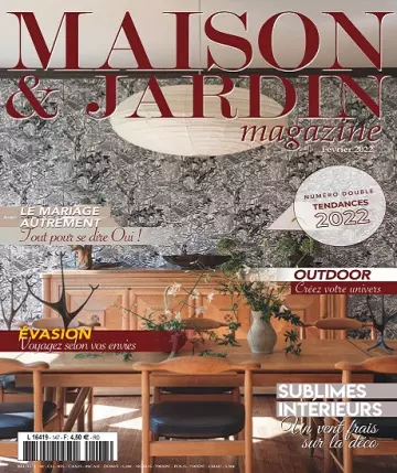 Maison et Jardin Magazine N°147 – Février 2022  [Magazines]