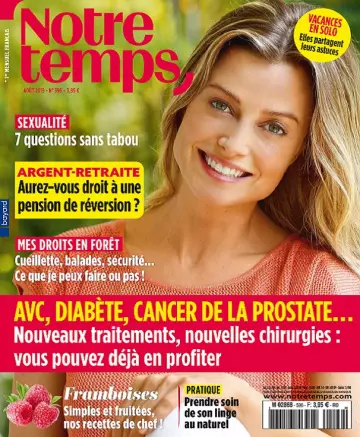 Notre Temps N°596 – Août 2019  [Magazines]