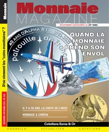 Monnaie Magazine N°238 – Novembre-Décembre 2021  [Magazines]