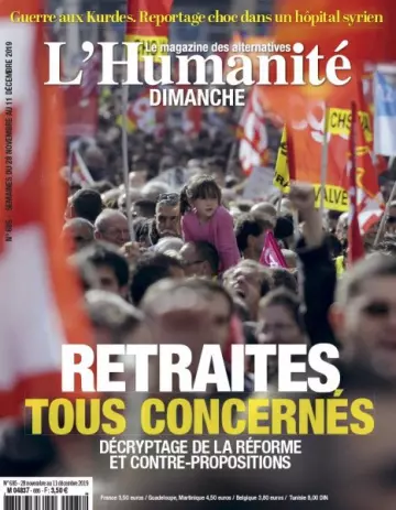 L’Humanité Dimanche - 28 Novembre 2019  [Magazines]