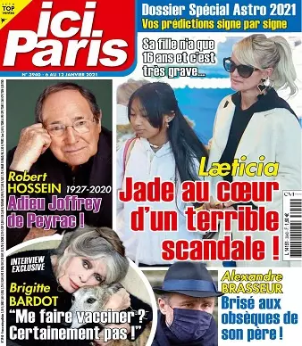 Ici Paris N°3940 Du 6 au 12 Janvier 2021  [Magazines]