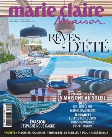 Marie Claire Maison N°510 – Juillet-Août 2019  [Magazines]