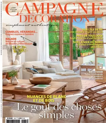 Campagne Décoration N°136 – Avril-Mai 2022  [Magazines]