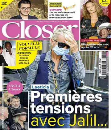 Closer N°849 Du 17 au 23 Septembre 2021  [Magazines]