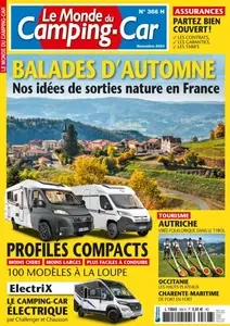 Le Monde du Camping-Car - Novembre 2024  [Magazines]